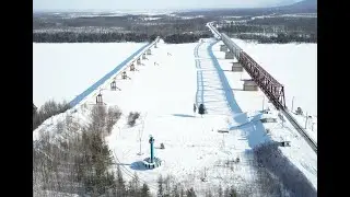 Витимский мост. март 2021