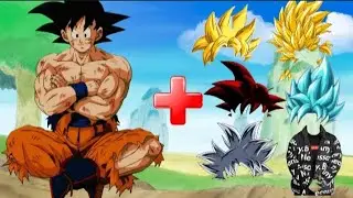 Dragon Ball Character #goku Transformation #edit #dbz #dargonball