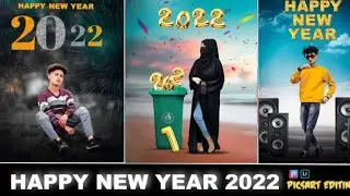 New Year 2022 photo editing | Happy New Year photo editing 2022 |Photo editing picsart