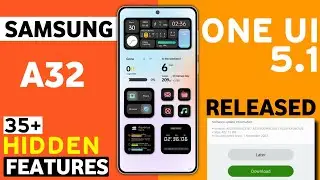 Samsung A32 : OneUI 5.1 Update Review🔥| 35+ Hidden Features| New Software Update A32| Android 13