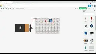 using potentiometer in tinkercad