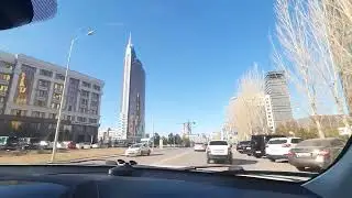 Астана Проспект Достык Transport Tower(Зажигалка)-это мистика но пожар был дважды в 
