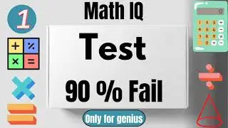 Math iq question  | Math #maths #mathematicsquiz
