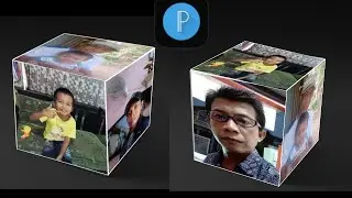 Pixellab 3D cube effect II Pixel lab editing tutorial