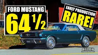 Early Production 1964½ Ford Mustang Restoration!