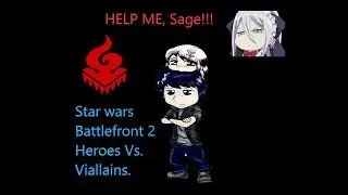 Star Wars Battlefront 2 Funny Moments with THeWhiteDragonSage & PD