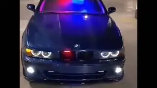 Police BMW E39