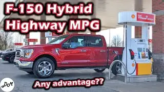 2021 Ford F-150 PowerBoost Hybrid – MPG Test | Real-world Highway Range