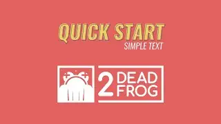 Simple Text: Text Animation Script for After Effects Quick Start