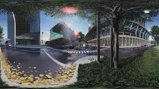 Exterior City - Lumion 360 Animation Daytime (Draft)