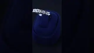 14 Ayar 0,75 ct. Mozanit Beştaş Yüzük