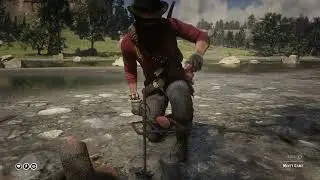 Cooking Fish Stuffed with other Meats in RDR2