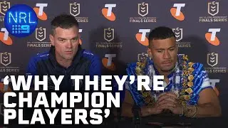 Cameron Ciraldo acknowledeges skill of Sea Eagles stars: NRL Presser | NRL on Nine