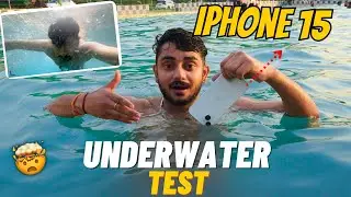 iPhone 15 Plus Water Test: Will It Survive Underwater 😳 | iPhone 15