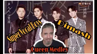 Dimash & Súper Vocal Boys - Queen Medley.