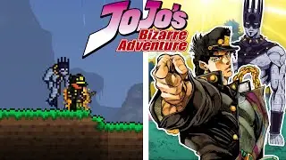 Terraria, mas agora é JOJO BIZARRE ADVENTURE!