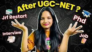My Future Plans📝 After Clearing UGC-NET Exam📌