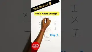 2 Digit Multiplication | Vedic Maths | Mathstrick #shorts #trending #ytshorts