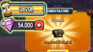 Monster Legends Runes Adventure review all cost chest level 10