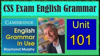 101-English Grammar by Raymond Murphy Unit-101, Adjectives and Adverbs Two. Well. Fast. Late.
