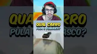 Qual carro pula o penhasco?? 🤔 