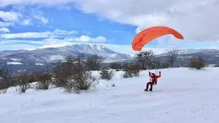 Спидфлаинг на горе Демерджи / Speedflying on Demerdji mountain