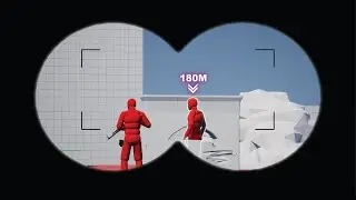 Unreal Engine 5 - Overhead Enemy Details on Tagging (ALS #93)