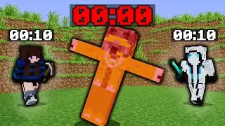 Minecraft Manhunt, but doing NOTHING kills you...