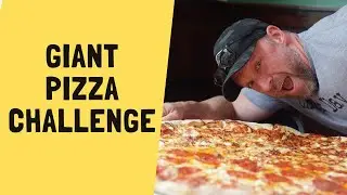GIANT PIZZA CHALLENGE | Mattenga's Tailgate Pizza Challenge