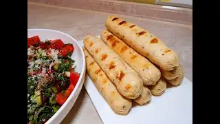 Домашние сосиски из куриного филе.