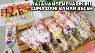Gak nyangka dari bahan receh jd RESEP JAJANAN semenarik ini, jual Rp1.000an aja udah untung!