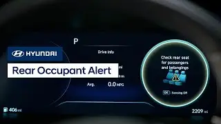 Rear Occupant Alert | Hyundai