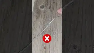 Amazing handyman tips that work extremely well. How to easily fix a steel cable?