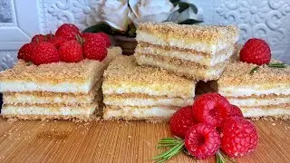 INCREDIBLY DELICIOUS CAKE WITHOUT OVEN ✰ DELICATE DESSERT FROM COOKIES IN 15 MINUTES ✰ NO-BAKE