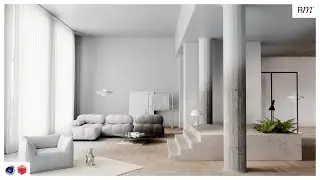 Lighting a Realistic Interior in Cinema 4D and Redshift