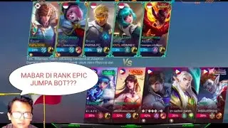 Di Rank Epic masih Bisa Jumpa lawan Bot! auto bantai Subscriber