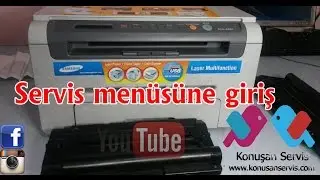 SAMSUNG SCX 4200 reset menü girişi