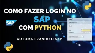 04 - How to Log in to SAP with Python | How to automate SAP with Python