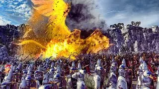 Elven Wars - HIGH ELVES vs DARK ELVES - Total War WARHAMMER 2 Epic Cinematic Battle