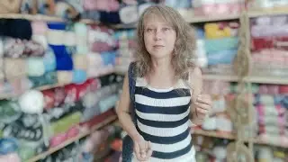 Моя новая полосатая майка .