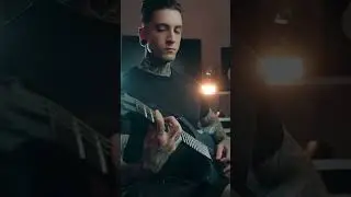 Downpicking Drop B riff