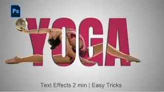 Photoshop Text Effects | Photoshop Tutorial – Text Effect | Typography