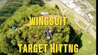 Wingsuit Target hitting 🎯🪂⚡️Presented by @3x7x77 #skydive #adventuresports