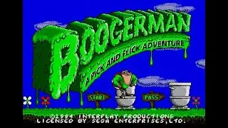 Boogerman: A Pick and Flick Adventure | intro Sega Mega Drive (Genesis). #sega #retrogaming #16bit