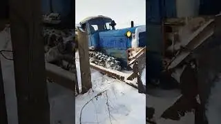 Дт-75 тащить сено волоком