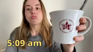 I wake up at 5am and this is what happens...