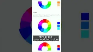 How to pick your wedding colors