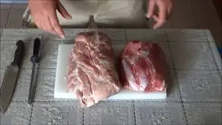 Домашняя копченая ВЕТЧИНА !