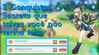 2 Conquistas Secreta que talvez você não tenha feito - Genshin Impact