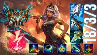 TOP 1 CHALLENGER Guides How to Play QIYANA MID & Carry + The Best Build/Runes Season 13 Patch 13.3